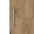 vidaXL Highboard Remeselný dub 50 x 42,5 x 185 cm