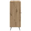 vidaXL Servírovacia skriňa Dub artisan 66 x 34,5 x 90 cm