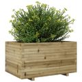 vidaXL Záhradný kvetináč 90x60x49,5 cm impregnovaná borovica