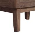 vidaXL Komoda s 5 zásuvkami 40x30x100 cm teakový masív