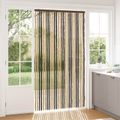 vidaXL Záves proti hmyzu z chenille Tmavohnedá a béžová 118 x 220 cm