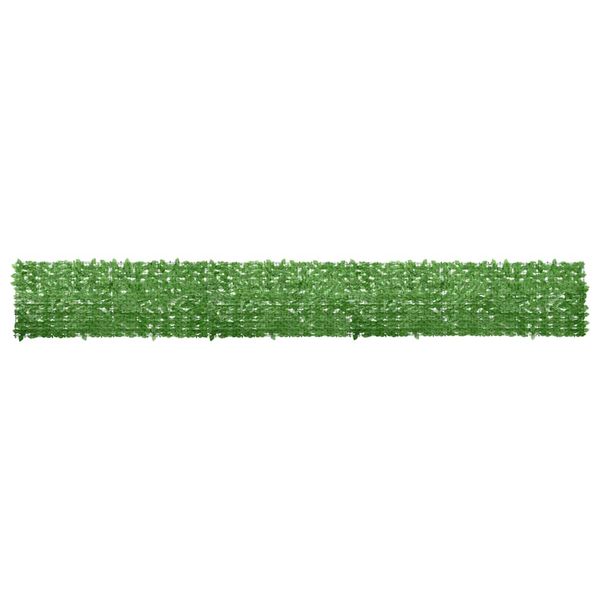 vidaXL Balkónová markíza so zelenými listami 600x75 cm
