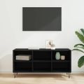 vidaXL TV skrinka 103,5 x 30 x 50 cm Čierny dub Kompozitné drevo