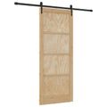 vidaXL Posuvné dvere ORKDAL 86 x 211 cm Borovicový masív