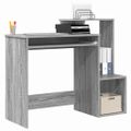 vidaXL Stôl Sivý Sonoma 106 x 41 x 88.5 cm Kompozitné drevo