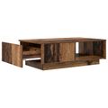 vidaXL Konferenčný stolík Staré drevo 95 x 55 x 31 cm Kompozitné drevo