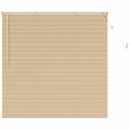 vidaXL Žalúzia Svetlohnedá s Vzorom 150 x 130 cm 25 mm PVC