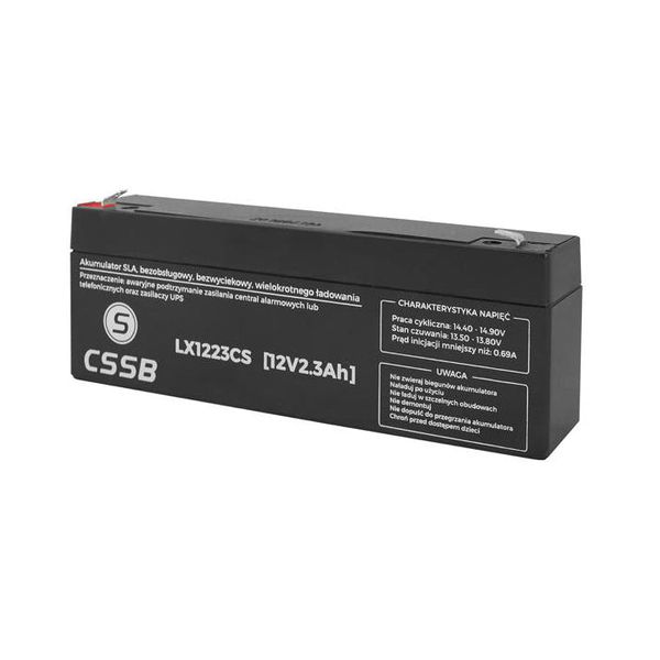 Batéria olovená 12V 2,3Ah LTC BATE-13664