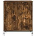 vidaXL Servírovacia skriňa Dymová dub 69,5 x 33 x 82 cm