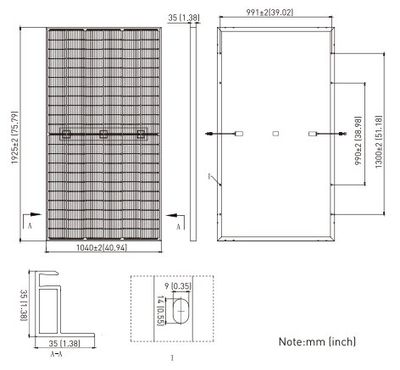 FVE Fotovoltaický solárny panel PhonoSolar PS405M4-22/WH(30mm)BB 1000V, 405W, Mono, full black FVE Fotovoltaický solárny panel PhonoSolar PS405M4-22/WH(30mm)BB 1000V, 405W, Mono, full black