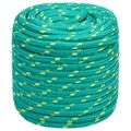 vidaXL Lodné lano zelené 18 mm 25 m polypropylén