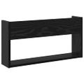 vidaXL Regál na časopisy Čierny dub 60 x 12 x 30 cm Kompozitné drevo