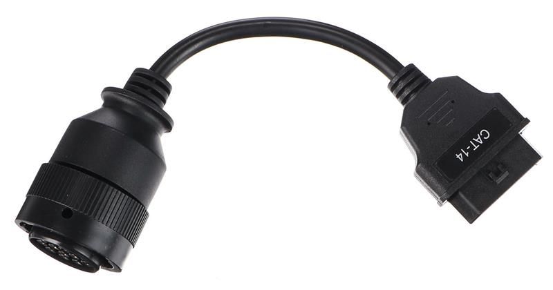 SIXTOL OBD-II redukcia 14-pin pre vozidlá CAT Caterpillar MECHANIC CABLE 9
