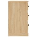 vidaXL Nočný stolík dub sonoma 39x39x47,5 cm kompozitné drevo