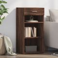 vidaXL Komoda hnedý dub 45x42,5x93 cm spracované drevo