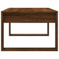 vidaXL Konferenčný stolík hnedý dub 102x50x35 cm kompozitné drevo