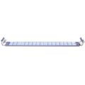 vidaXL Akváriová lampa LED 100-110 cm, hliník, IP67