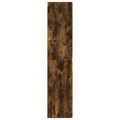 vidaXL Závesná kúpeľňová skriňa Dymový dub 33 x 34,5 x 160 cm