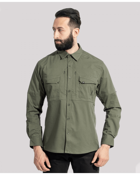 K02019-06RG-Ranger Green-L Pentagon Plato Tactical shirt