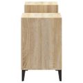 vidaXL TV skrinka dub sonoma 160x35x55 cm spracované drevo