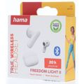 HAMA Freedom Light II, Bezdrôtové slúchadlá, biel