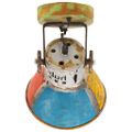 vidaXL Industriálne nástenné lampy 2 ks recyklované 17x24 cm E27