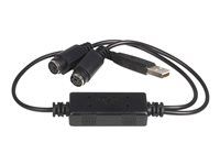 Adaptér klávesnice/myši - USB - USBPS2PC - Keyboard / mouse adapter - USB - pre P/N: PS2UTPEXT, SV221MICRO, SV211KA