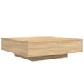 vidaXL Konferenčný stolík dub sonoma 100x100x31 cm kompozitné drevo