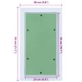 vidaXL Access Panel Zelená a strieborná 30 x 55 cm