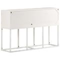 vidaXL Komoda 115x30x76 cm masívne mangové drevo