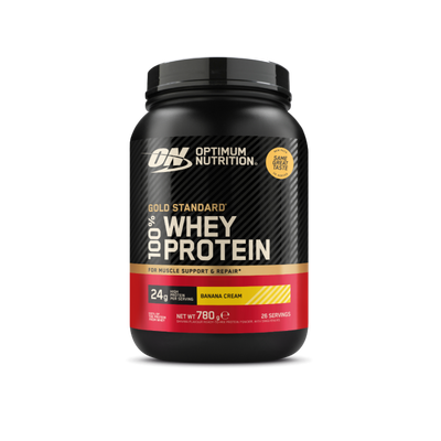 100% Whey Gold Standard - Optimum Nutrition, banánový krém, 768 g