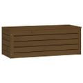 vidaXL Úložný box medovo-hnedý 89x36,5x33 cm masívna borovica