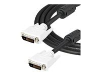 Samec na samca DVI-D digitálny video monitorový kábel - 25 pin DVI-D kábel M/M čierny 2 metre - 2560x1600 (DVIDDMM2M) - Kábel DVI - dva spoje - DVI-D (M) do DVI-D (M) - 2 m - čierna