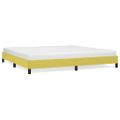 vidaXL Posteľ bez matraca zelená 200x200 cm látka
