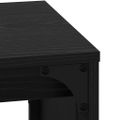 vidaXL Konferenčný stolík 3 ks Čierny dub 60 x 35 x 56 cm