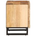 vidaXL Nočný stolík 40x34x46 cm surové masívne mango
