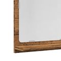 vidaXL Kúpeľňová skrinka staré drevo 60x11x37 cm kompozitné drevo