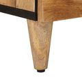 vidaXL Servírovacia skriňa 60 x 33 x 75 cm Masívne mango drevo