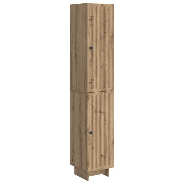 vidaXL Sada skríň 2 pcs Dub artisan 34,5 x 33 x 90 cm Kompozitné drevo