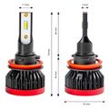 LED žiarovky hlavného svietenia BF Séria H8/H9/H11/H16 AMiO