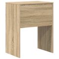 vidaXL Stôl Sonoma dub 60 x 40 x 76 cm