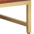 vidaXL Konferenčný stolík medovohnedý 67x67x45 cm akáciový masív
