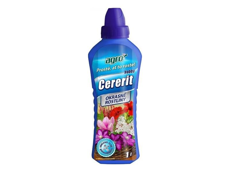 Hnojivo na okrasné rastliny AGRO Cererit Hobby 1 l