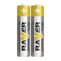 Nabíjacia batéria RAVER SOLAR 400 mAh HR03 (AAA), 2 ks