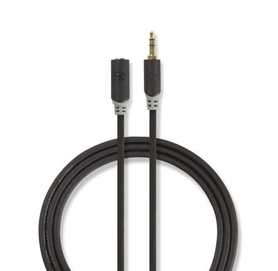 Kábel Jack 3,5mm konektor/Jack 3,5mm zdierka 5m NEDIS CABW22050AT50