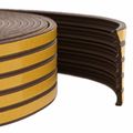 vidaXL Samolepiaca tesniaca páska na okno Hnedá 15 x 8 mm 12 m