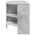vidaXL RohováTVskriňa 102 x 40,5 x 45 cm Betónová šedá