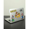 Sada vinylových samolepiek Super Mario - Mushroom Kingdom (39 ks)