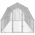 vidaXL Kurací výbeh 2,5x8x2,25 m Pozinkovaná oceľ