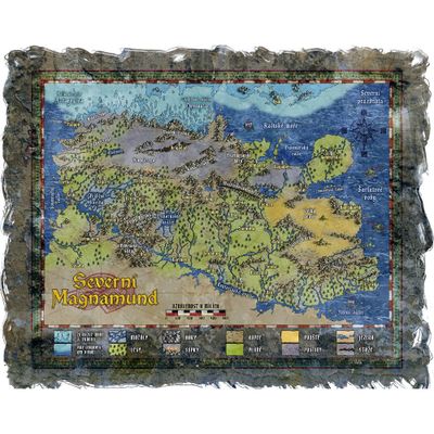 Mapa Severného Magnamundu